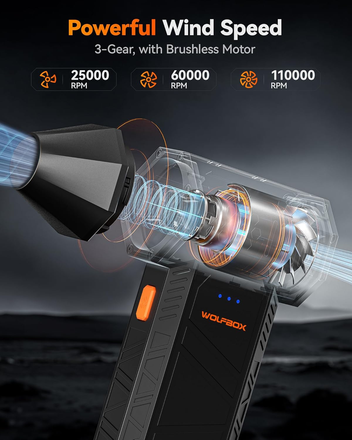 Powerful Air Duster Blower