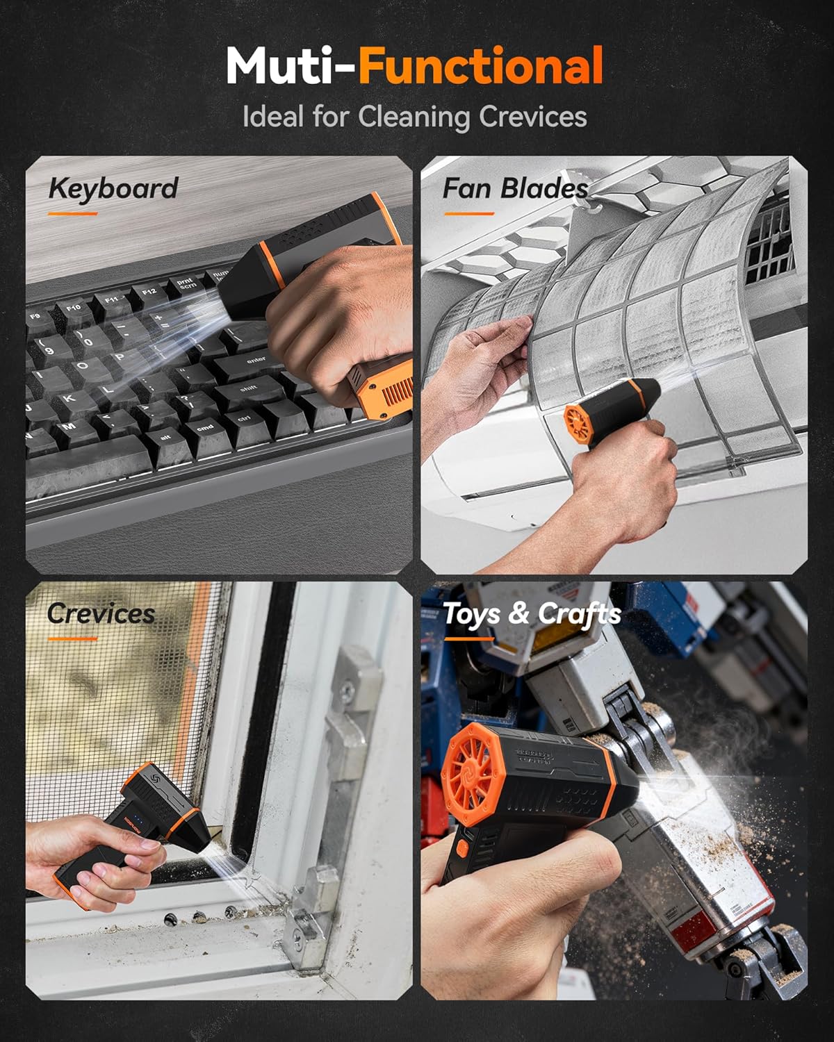 Powerful Air Duster Blower